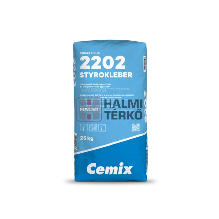 Cemix 2202 Styrokleber Polisztirol ragasztó 25 kg